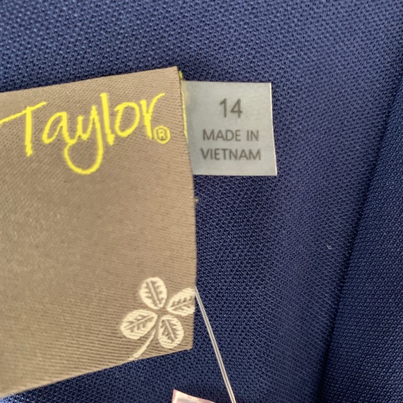 Jumpsuit, NWT, tie waist, Blue, size 14 - Picture 4 of 6